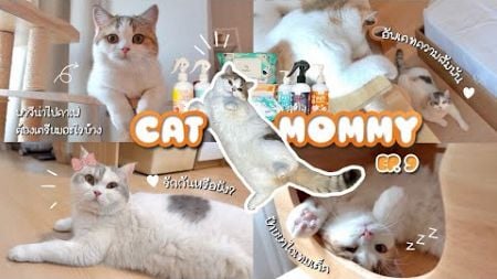 🎀 CAT MOMMY EP.9 | อัพเดทความสัมพันธ์พี่จูเนียร์กับน้องจีน่า💞, พาไปคาเฟ่☕️, ป้ายยาไอเท็มเด็ด🛍️