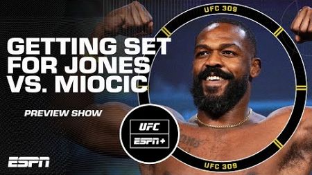 UFC 309: Jon Jones vs. Stipe Miocic Preview Show 🚨 LIVE 🚨 | ESPN MMA