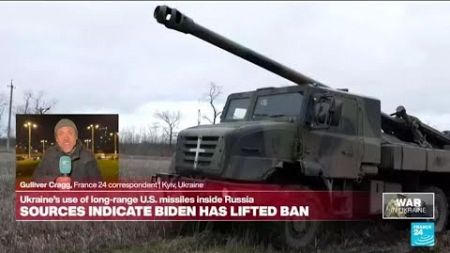 US authorises Ukraine&#39;s use of long-range missiles inside Russia • FRANCE 24 English