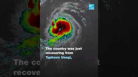 🌪️🇵🇭 Super #Typhoon Man-yi slams into the #Philippines&#39; most populous island • FRANCE 24 English