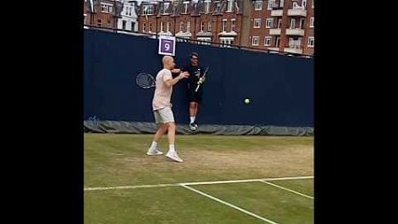 Adrian Mannarino&#39;s Forehand Up Close #atp.#tennis #forehand