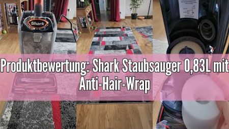 Produktbewertung: Shark Staubsauger 0,83L mit Anti-Hair-Wrap-Technologie, DuoClean-Staubsauger mit P