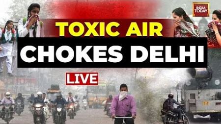 Delhi Pollution LIVE | Primary Schools In Delhi Shift To Online Classes As Pollution Chokes City