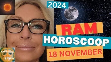 Ram horoscoop 18 november 2024