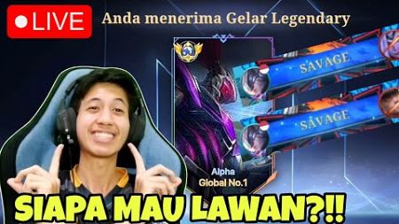 LIVE KING ALPHA MENCARI SAVAGE MODE KOMPE!!