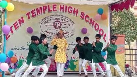 Govind Bolo Hari Gopal Bolo Dance performance By Eten Temple High School 7th Students 2024 - 25