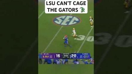 Florida RB Jadan Baugh with the 55-YD TD run to put away LSU 😤 #shorts