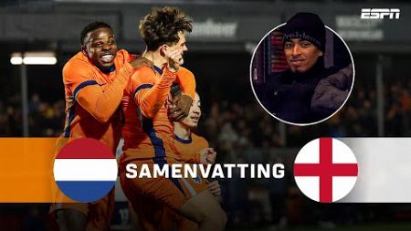 SPANNEND einde onder toeziend oog van JUDE BELLINGHAM 💥 | Samenvatting Jong Oranje - Jong Engeland