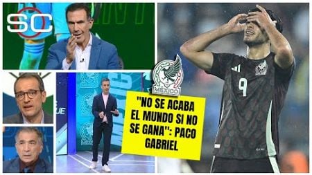 MEXICO vs HONDURAS Paco Gabriel desestima Nations League: lo importante es el MUNDIAL | SportsCenter