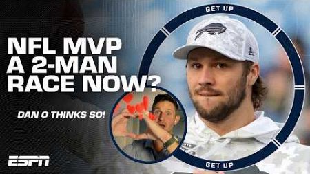 NFL MVP RACE HEATING UP 🔥 Josh Allen or Lamar Jackson? 👀 &#39;I&#39;M SHOCKED&#39; - Dan Orlovsky | Get Up