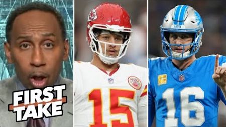 FIRST TAKE | &quot;I trust Jared Goff and Lions more than the Chiefs to win the Super Bowl&quot; - Stephen A.