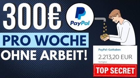 300€/WOCHE GRATIS für JEDEN🕒🤑💰 Online Geld verdienen 2025 für Anfänger