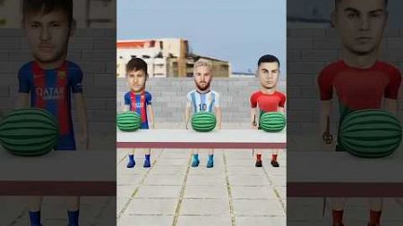 Shiuuu.!!😱 #cr7 #football #watermelon#messi #neymar #ronaldo