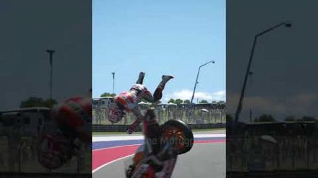 Marquez flies very high