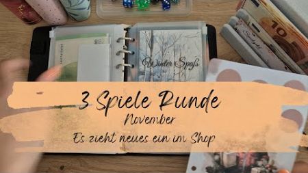 3 Spiele Woche 🍂🦔November🦔🍂| #umschlagmethode #sparen #sparspiele