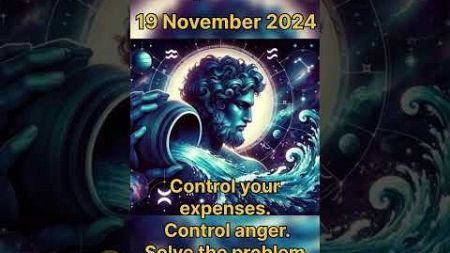 Aquarius-Pisces Today Horoscope | 19 November 2024 Tuesday #horoscope #daily #shorts #shortsfeed