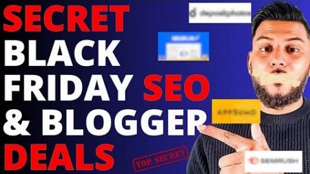 7+ Best Black Friday Deals For SEO &amp; Blogging