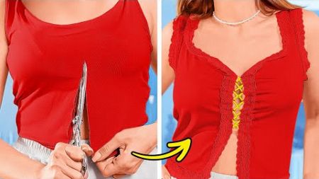 FROM DRAB TO FAB: CLOTHING TRANSFORMATIONS YOU MUST TRY! ✂️👗