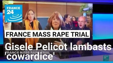 Gisele Pelicot lambasts cowardice of men accused of her mass rape • FRANCE 24 English