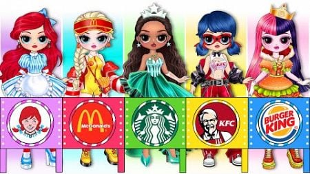 Famous Food Brand Fashion For Disney Princess