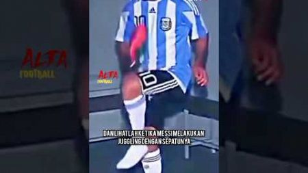 Jugling Messi Beda dari yang lain😨 #football #short