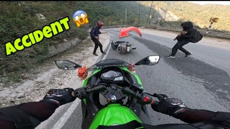 मैं चला हिमांचल😍,रास्ते मैं live Accident😱।Himanchal trip । moto vlog, Mr baaz