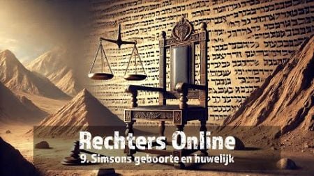 Online dieptestudie Rechters (9) Simons geboorte en huwelijk