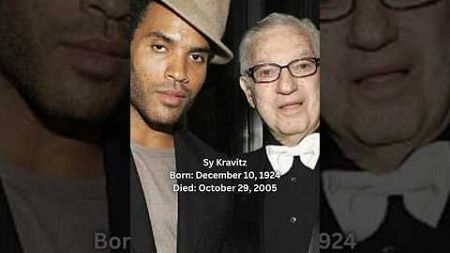 Sy Kravitz Was The Father Of Singer Lenny Kravitz🕊️#sy #lennykravitz #fy #shorts #family #love