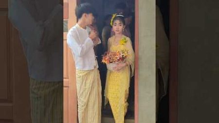 Myanmar wedding #youtubeshorts #foryou