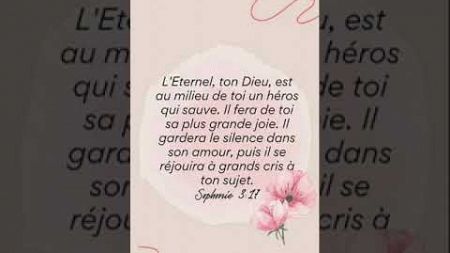 l&#39;Éternel, ton Dieu, est au milieu de toi un héros qui sauve. Il fera de toi sa Sophonie 3:17 #jesus