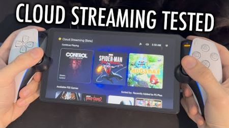 PlayStation Portal Cloud Streaming Beta Tested: PS5 Games WITHOUT The Console