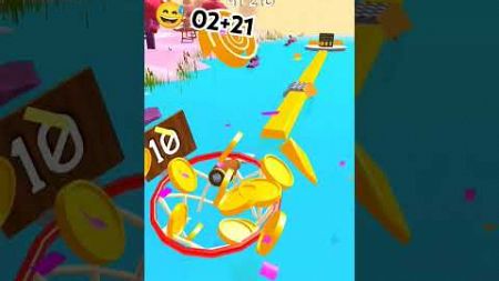 Spiral roll 🥐 Game Level 64 New Play #ytshorts #trending #gaming