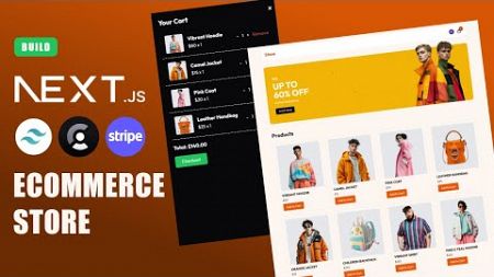 NextJs Ecommerce Store Website With TailwindCSS Stripe and Clerk Authentication