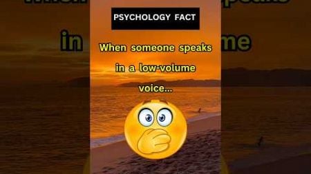 Viral psychology facts: 🗣️ what a low voice says about you! 💭✨ #psychologyfacts #behavior #shorts