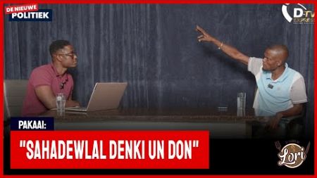 🚀 De Nieuwe Politiek LIVE • Wendell(Pakaai) reageert op uitspraken Sahadewlal (Suriname)