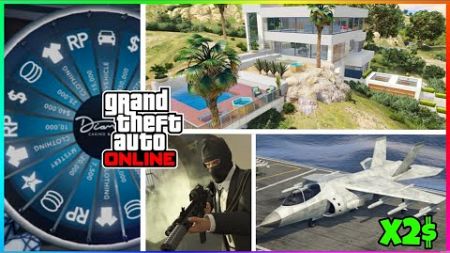 MEGA HEIST Woche! Neue EVENTWOCHE &amp; Update in GTA 5 ONLINE❗️Geld verdienen und Casino Auto in GTA 5!