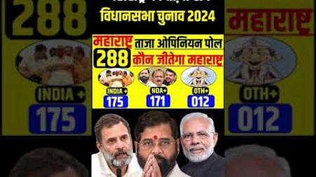 Maharashtra Vidhansabha Election 2024: महाराष्ट्र विधानसभा चुनाव का ताज़ा सर्वे! LIVE NEWS