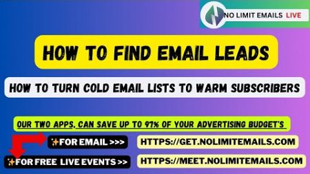 WHER TO GET EMAIL LEADS ?