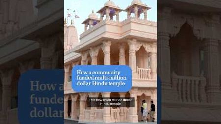 How a community crowdfunded new Hindu temple | ABC News