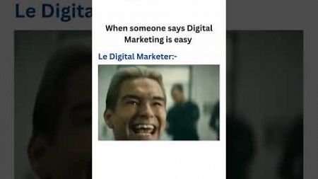 When Someone says Digital Marketing is easy.- #metaveos #metamarketing #funny