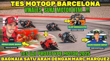 BRUTAL🔴BERITA MOTOGP HARI INI,TES BAECELONA 2024,MOTOGP HARI INI,BAGNAIA QUARTARARO VINALES MARQUEZ