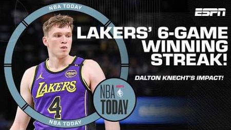 Can the Lakers stay HOT?! 🔥 + Dalton Knecht compared to Larry Bird? 😯 | NBA Today