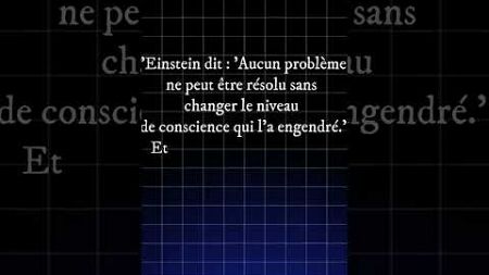 &quot;Changer de conscience ou subir son milieu ?&quot; #psychology #renaissance #nouvellevie #croissance