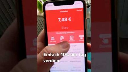 Schnell Geld verdienen mit dieser App 2024 #shorts