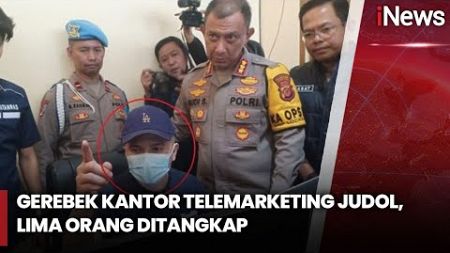 Polrestabes Bandung Gerebek Rumah Jadi Kantor Marketing Judi Online - iNews Malam 21/11