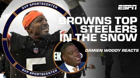 Steelers vs. Browns Reaction ❄️ Jameis Winston ‘was out there balling tonight’ – Woody | SC with SVP