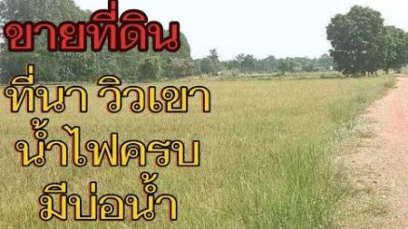 #ขายที่ดิน #ติดถนน สาธารณะ3ด้าน #ที่ดินราคาถูก #วิวธรรมชาติ #ที่ดิน #ชัยนาท #ซื้อที่ดิน