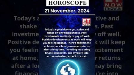 Pisces Horoscope | 21 Nov Zodiac | Astrology &amp; Prediction of the Day | #shorts #rashifal #horoscope