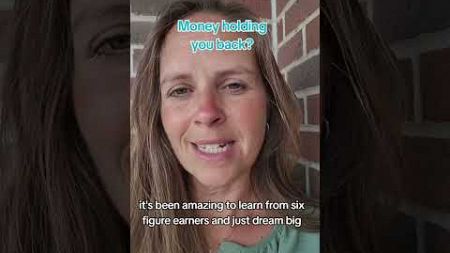 Money holding you back? #digitalmarketing #freedom #opportunity #onlinebusiness #momsoftiktok