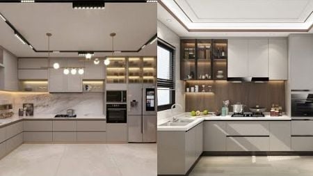 Top 100 Modern kitchen unit design 2024 in Trend colors: Home interior design Modern Ideas 2024